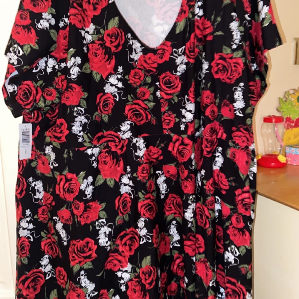 Torrid Minnie Disney dress size 6
